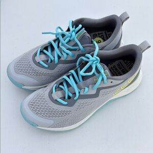 KEEN Gray and Blue Hiking Sneakers